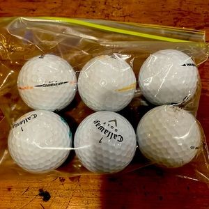 Callaway Used Golf Balls Bundle 6 Warbird